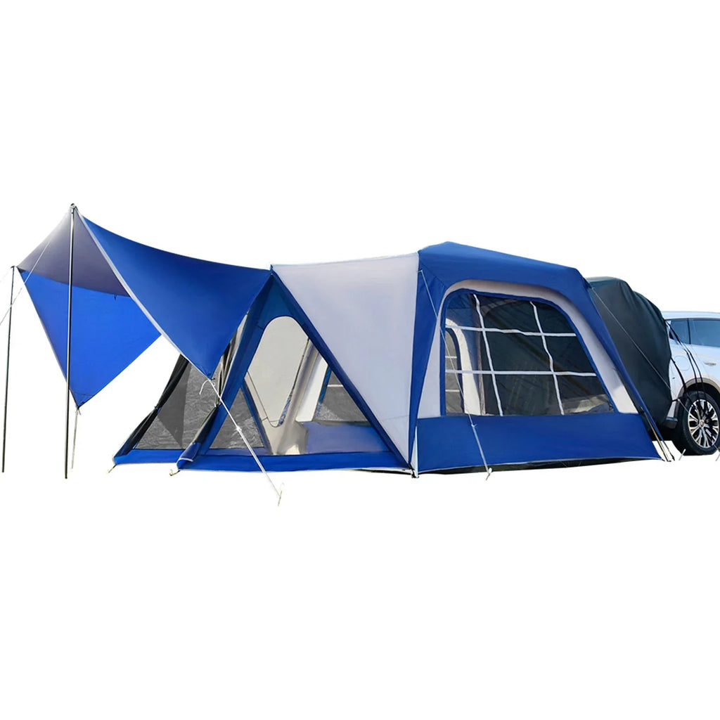 Sportz SUV Tent 10'x10' Waterproof Camping Tent with 6'x7' Screen Room Car Tent