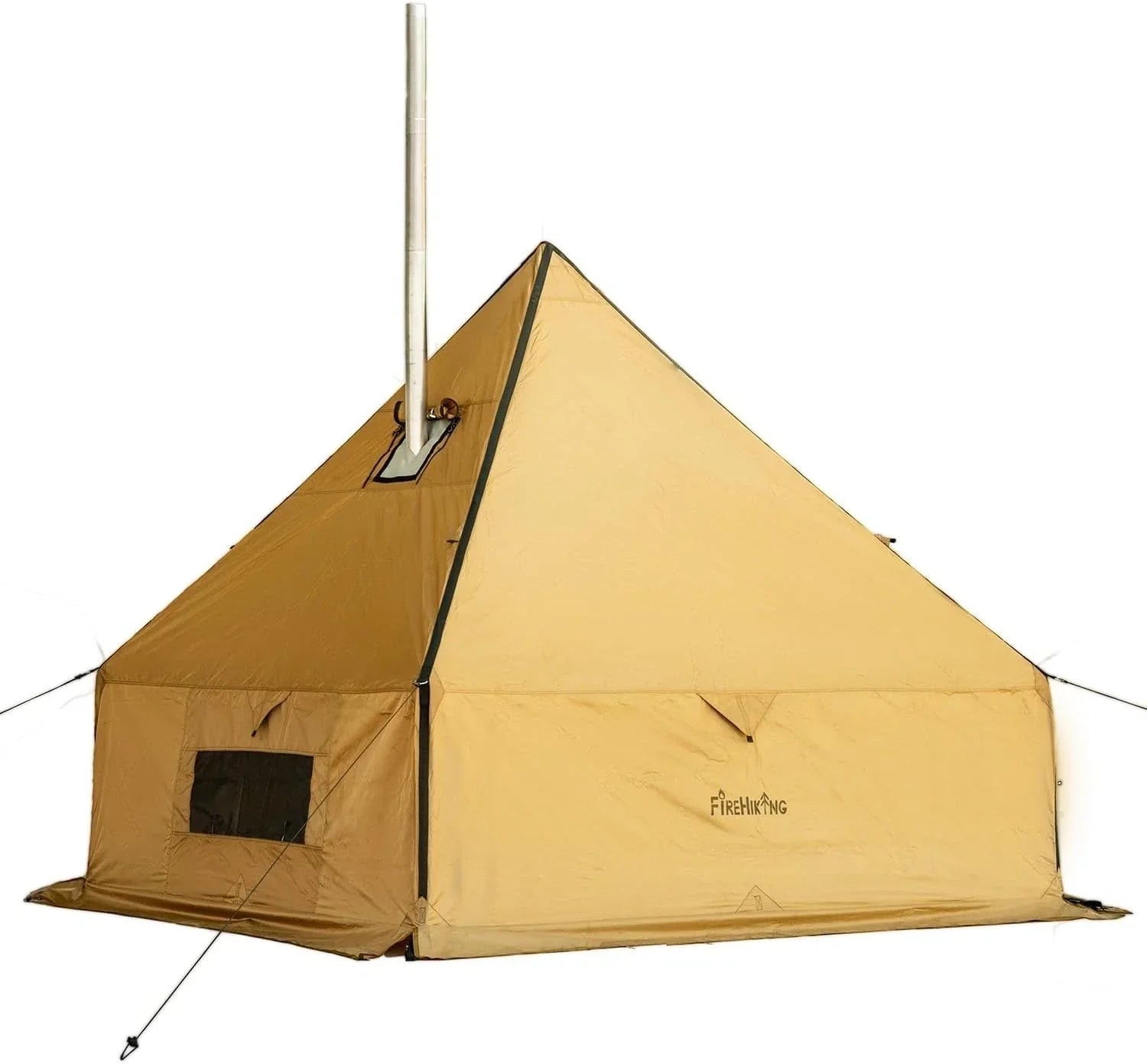 Camping Hot Tent with Stove Jack Yurt Tent Outdoor Wall Tent Teepee